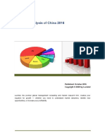 PESTLE Analysis of China 2016: Published: October 2016