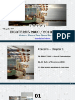 Chapter 01 - INCOTERMS 2000 - 2010 - 2020