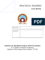 Practical Training: Log Book