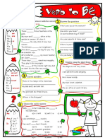 Verb to Be Grammar Theory and Tasks