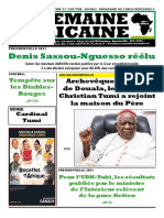 La Semaine Africaine: Denis Sassou-Nguesso Réélu