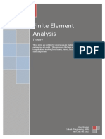 Finite Element Analysis Theory Notes