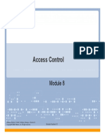 Access Control: Module Number 8-1