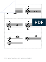 Landmark-Notes-Flashcards Piano