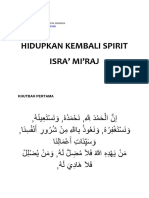 B Ind Khuthbah Jumat 11 2021 Hidupkan Kembali Spirit Isra Miraj