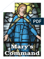 Mary's Command
