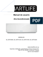 Manual Aire Acondicionado Smartlife