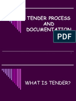 5.tender Process N Documentation