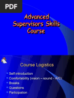 Supervisory Skills Training Course Outline | PDF | Leadership ...