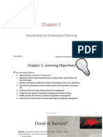 Introduction To Production Planning: Mcgraw-Hill/Irwin