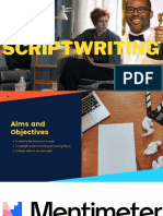 Scriptwriting Compressed