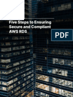 Five Steps To Ensuring Secure and Compliant AWS RDS 20200631