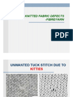 Knitted Fabric Defect
