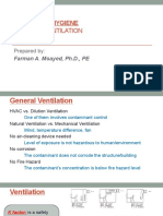 Industrial Hygiene: General Ventilation