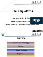 Acute Epiglottis