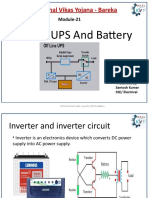 English M21 Inverter, UPS and Battery (SSEE4)