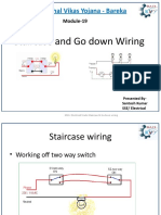 English M19 Staircase and Go Down Wiring - Day 6