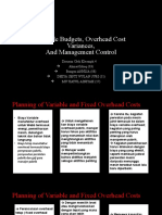 Flexible Budgets, Overhead Cost Variances, and Management Control (Horngern Chapter 8)