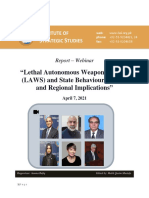 Lethal Autonomous Weapon Systems (LAWS) and State Behaviour: Global and Regional Implications
