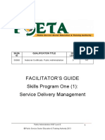 PA L5 - SP1 - Facilitator Guide