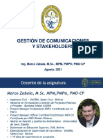 Directrices Módulo Comunicaciones y Stakeholders