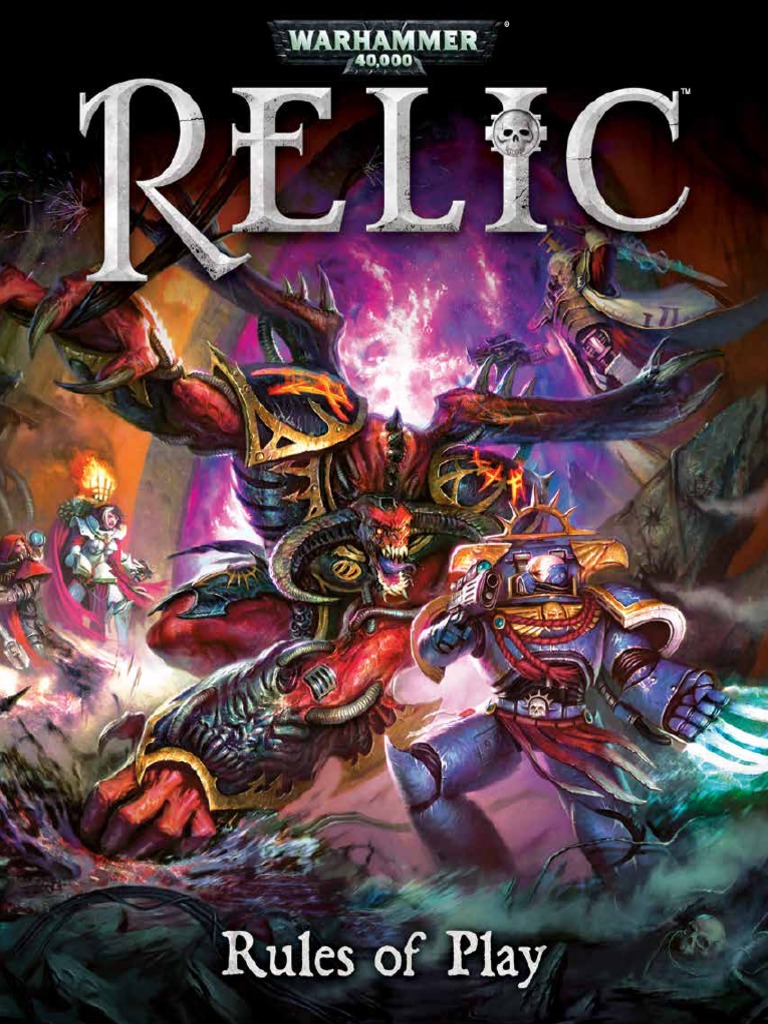 RE01 Relic Rulebook | PDF | Dice | Leisure Activities