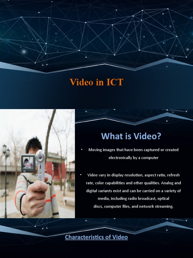 Video in ICT - Final Mizan | PDF | Video | Digital Video