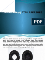 Diagframa (F) Atau Aperture