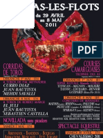 Affiche Feria Palavas2011