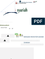 Praktik Investasi Saham Syariah