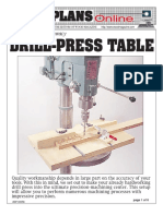 Online Drill Press Table