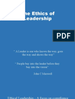 The Ethics of Leadership 051119 Final
