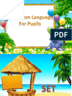 Classroom Language (Pupils)