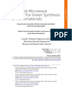 Low-Cost Microwave Reactor For Green Synthesis of Nanomaterials