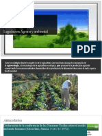 Legislación Agraria y Ambiental