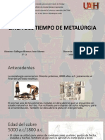 Linea de Tiempo de Metalurgia