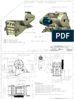 C116破碎机总装图 C116 Jaw Crusher General Assembly