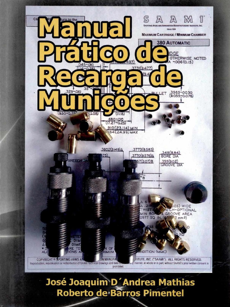 Manual Taurus g2, PDF, Munição