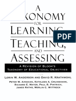 Anderson-Krathwohl - A Taxonomy for Learning Teaching and Assessing