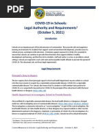 COVID Requirements For North Carolina Schools