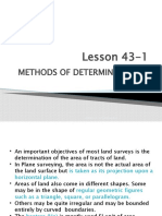 Methods of Determining Area