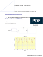 Half Wave and Full Wave Rectified DC Circuits