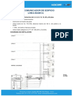 Diagrama de Cableado Belcom Intercom