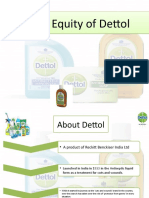 Brand Equity of Dettol Brand Equity of Dettol