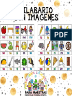 Silabario Con Imágenes para Imprimir Recopilado Por Materiales Educativos Maestras
