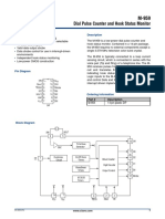 Dial Pulse Counter and Hook Status Monitor: Description Features