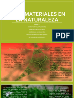 Nanomateriales en La Naturaleza