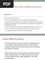 Data Mining and Warehousing: Kapil Sharma