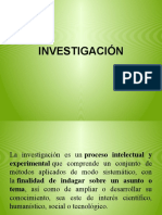 INVESTIGACIÓN