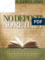 No Deposit - No Return - Gloria Copeland